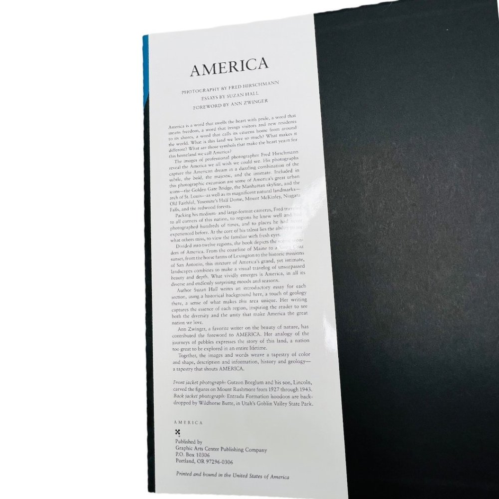 America by Fred Hirschmann Essays by Suzan Hall 1994 Illustrated - Picture 12 of 13